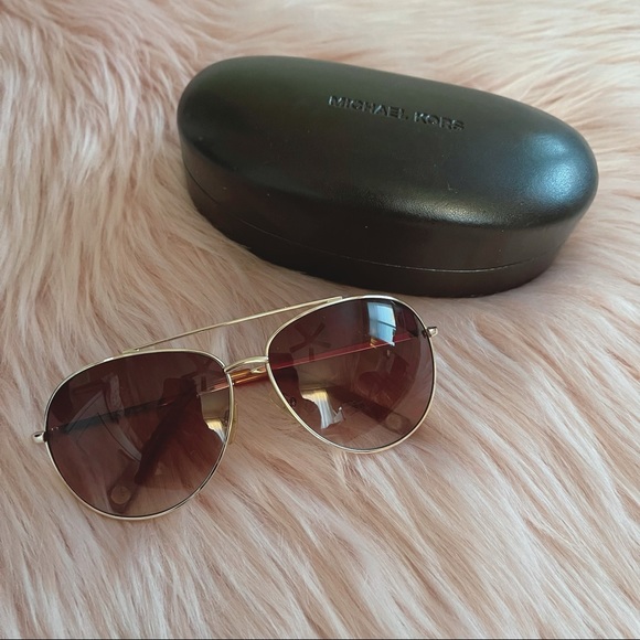 Michael Kors Aviators Sunglasses